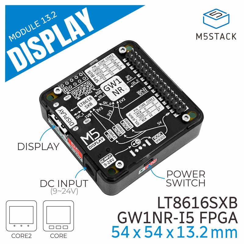 Electronics Project Kit - وحدة العرض الرسمية M5Stack 13.2