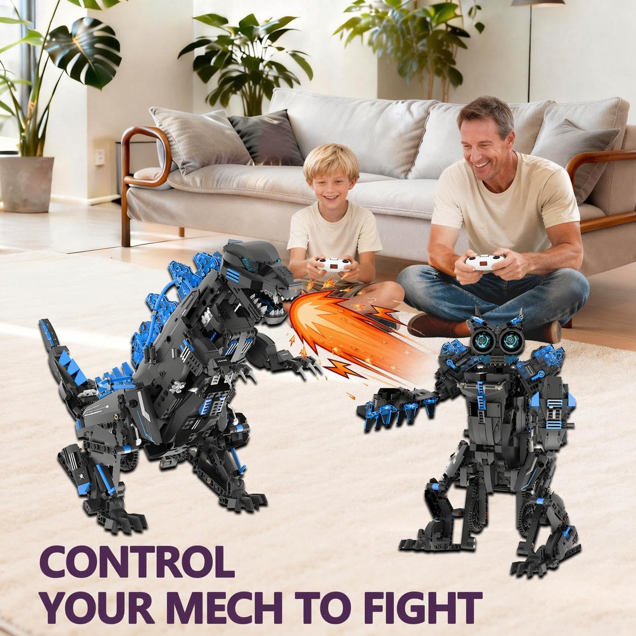 Stem Robotics Kit - مجموعة بناء روبوت ديناصور STEM متعدد