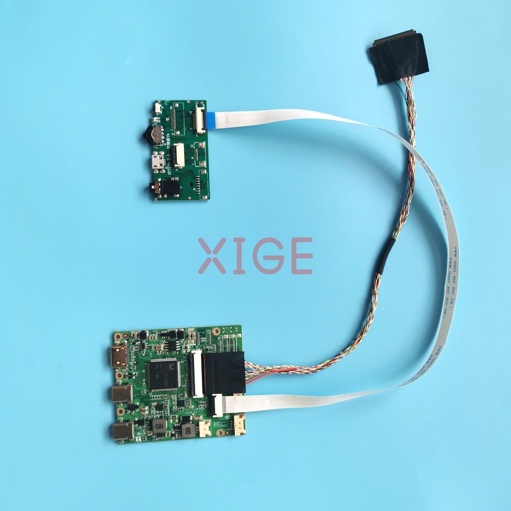 Microcontroller Kit - صالح LP140WH1(TL)-TLA1/TLC6/TLD6/TLE2 40-Pin LVDS TYPE-C Mini-HDMI
