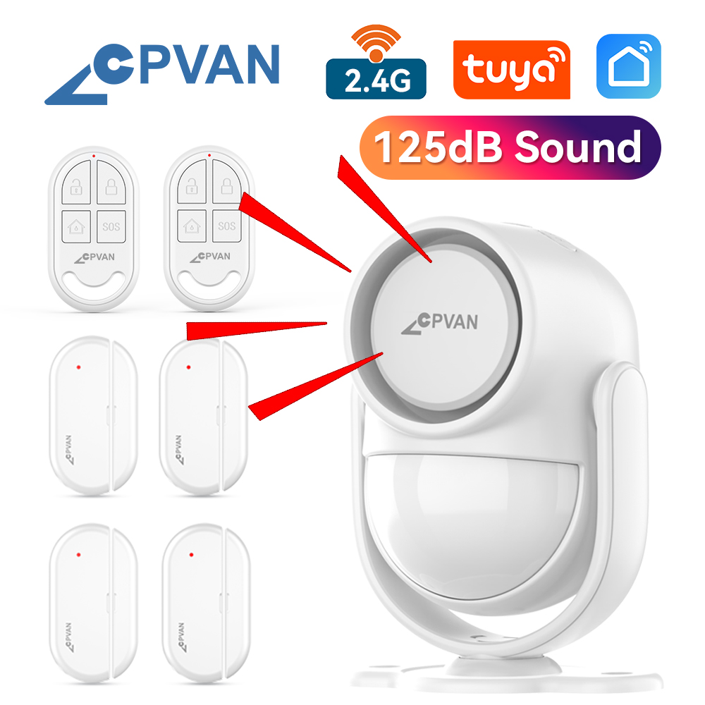 Smart Home Automation Kit - نظام إنذار ذكي لاسلكي CPVAN بتقنية