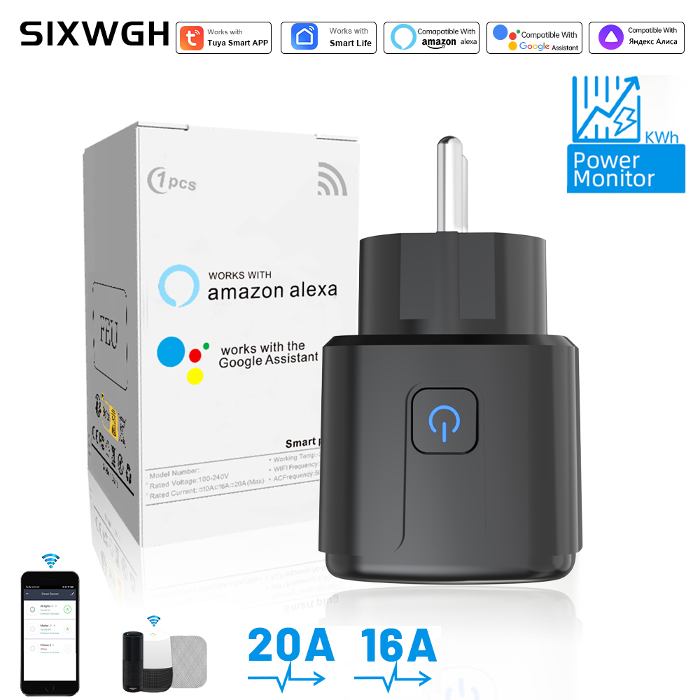 Wifi Smart Plug - مقبس ذكي من تويا مع تحكم