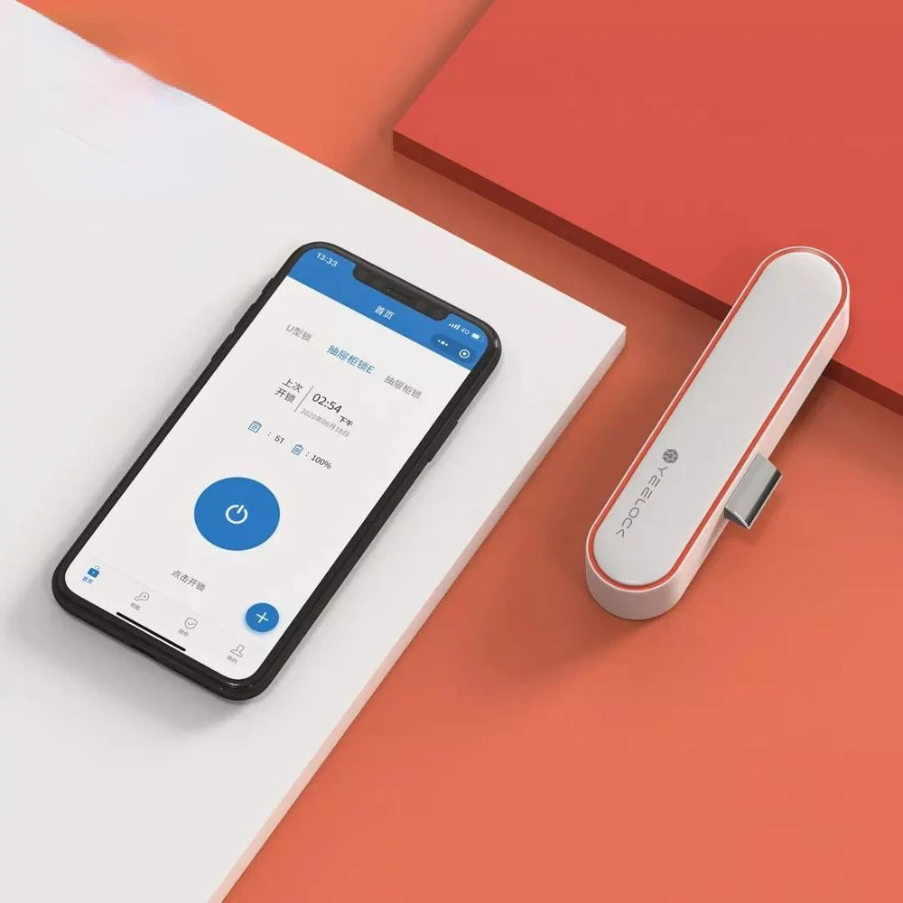Smart Door Lock Wifi - YEELOCK قفل خزانة درج ذكي بدون