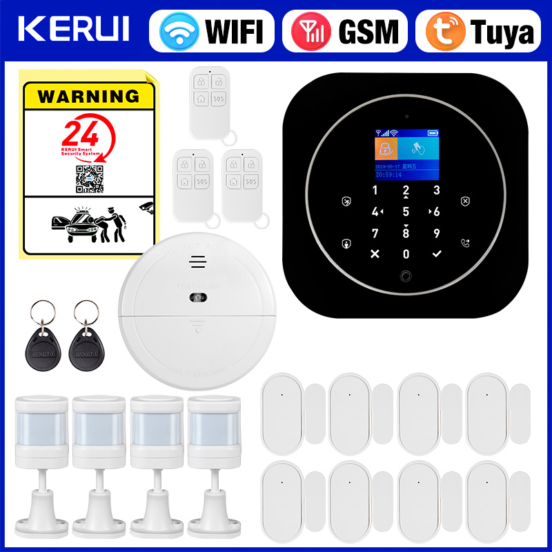 Smart Home Automation Kit - KERUI G12 طقم نظام إنذار منزلي