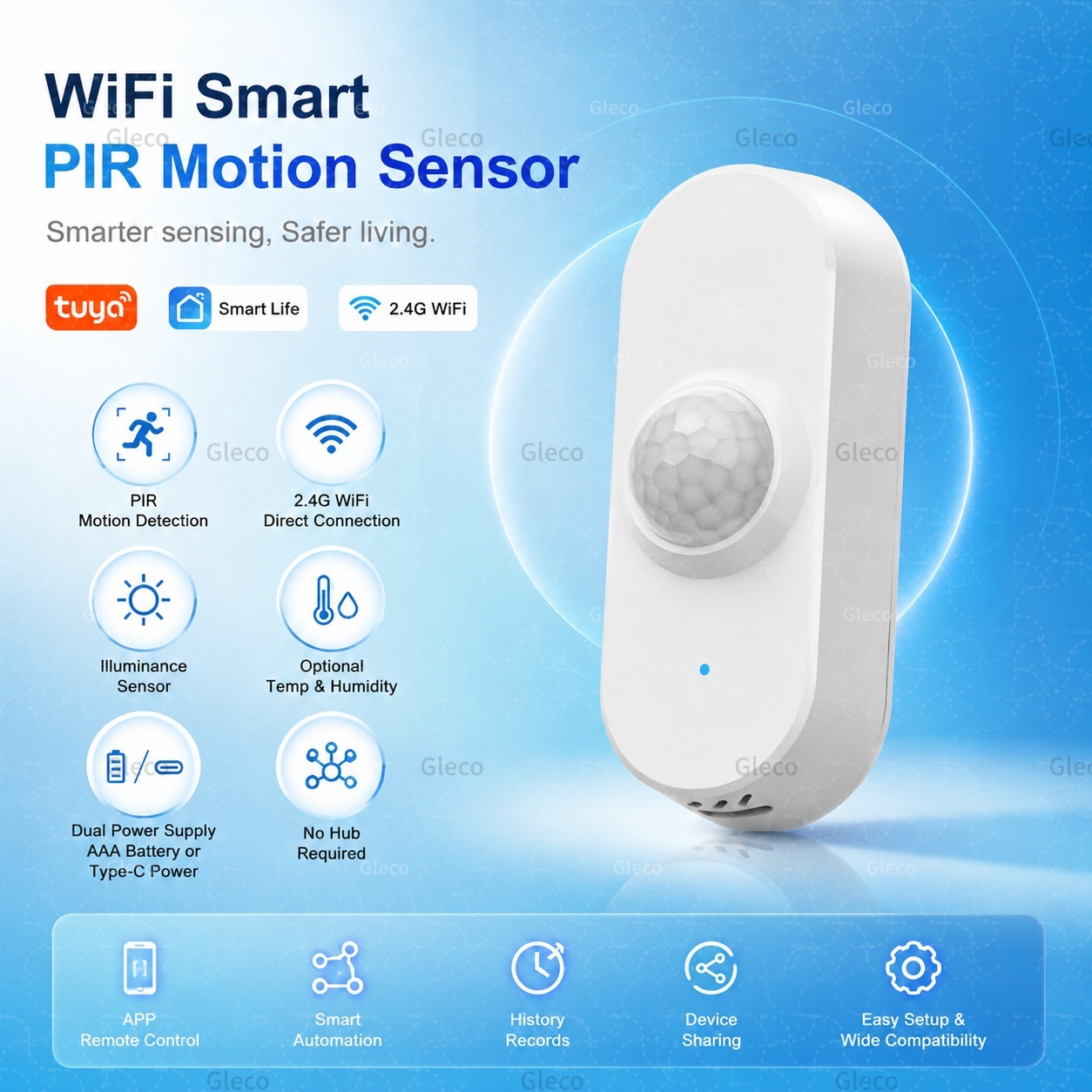 Wifi Thermostat - مستشعر حركة ذكي بتقنية واي فاي