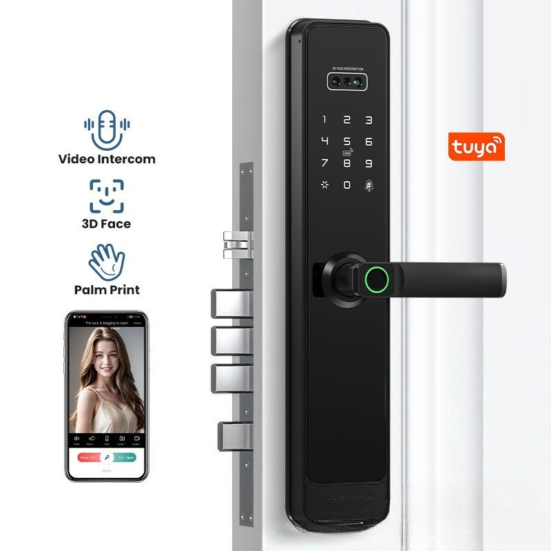 Smart Door Lock Wifi - قفل ذكي EGFirtor شبه أوتوماتيكي مع