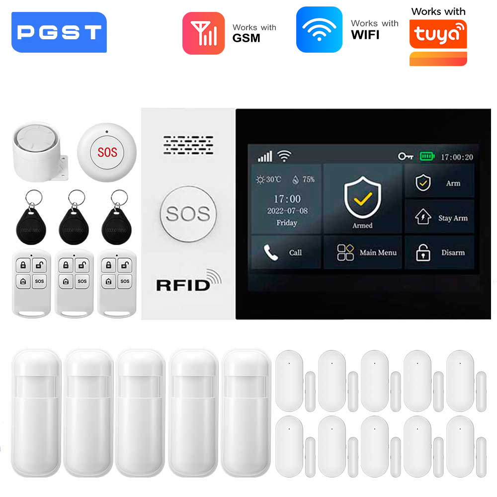 نظام إنذار ذكي بتقنية واي فاي  - مراجعة Smart Home Automation Kit وسعره