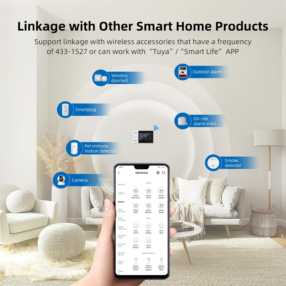 نظام إنذار ذكي بتقنية واي فاي  - مراجعة Smart Home Automation Kit وسعره