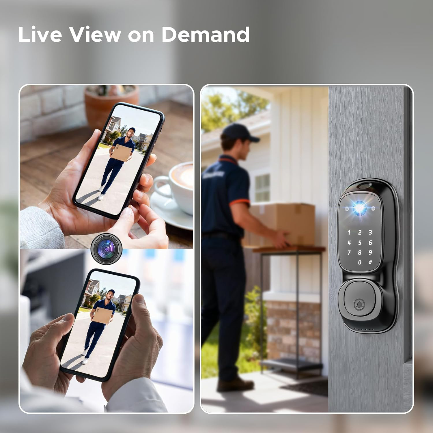 قفل باب ذكي بتقنية واي فاي من  - مراجعة Smart Door Lock Wifi وسعره