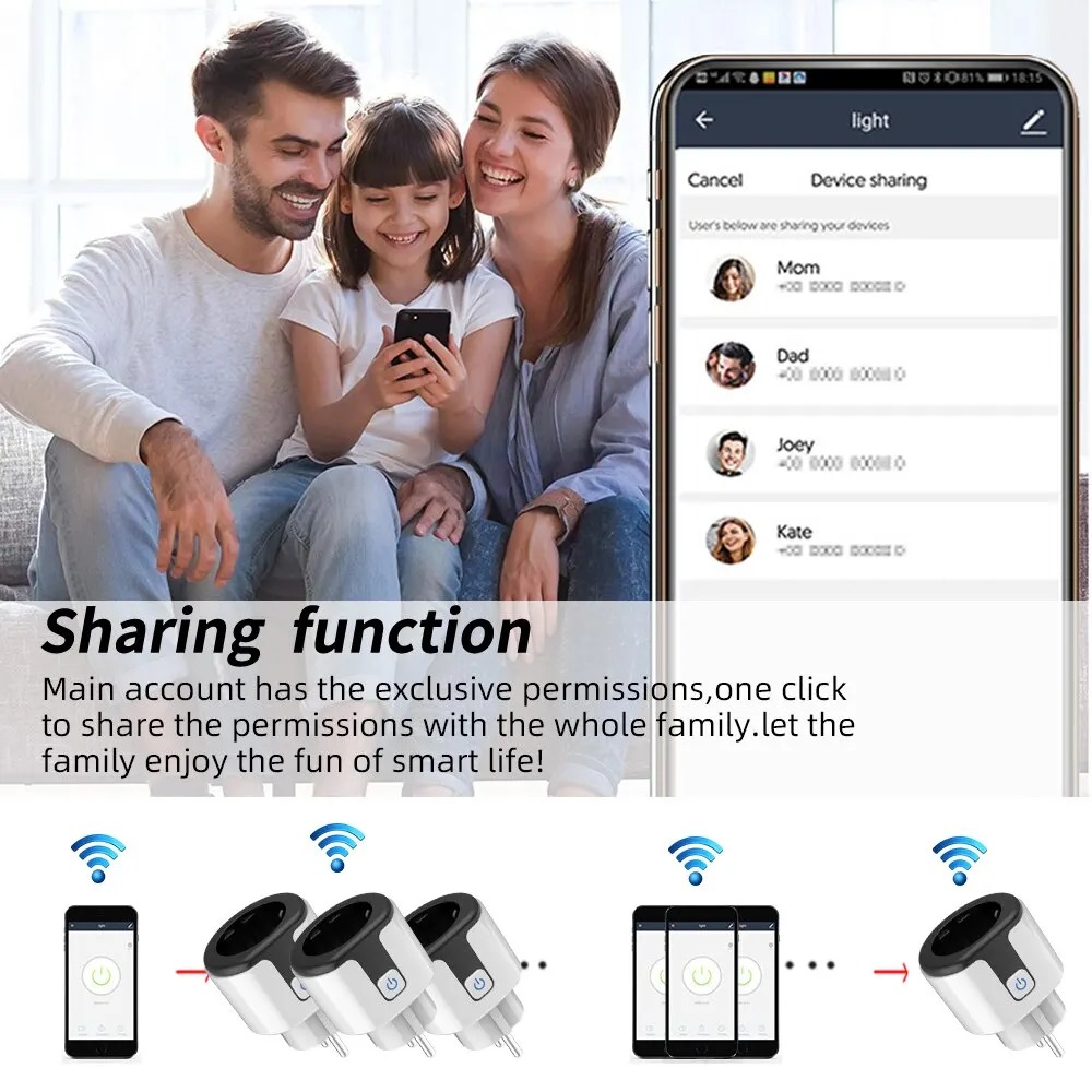مقبس ذكي واي فاي أوروبي يعمل م - مراجعة Wifi Smart Plug وسعره