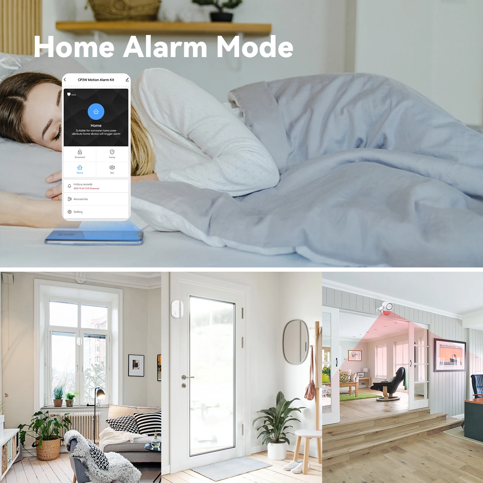 نظام إنذار ذكي لاسلكي CPVAN بت - مراجعة Smart Home Automation Kit وسعره