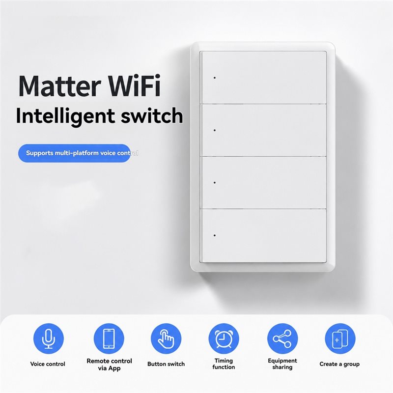 مفتاح إضاءة ذكي TFORU-Tuya يعم - مراجعة Smart Light Switch Wifi وسعره