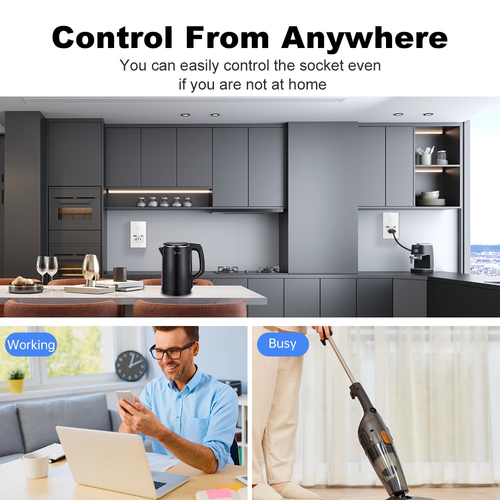 مقبس كهربائي برازيلي ذكي من ما - مراجعة Smart Light Switch Wifi وسعره