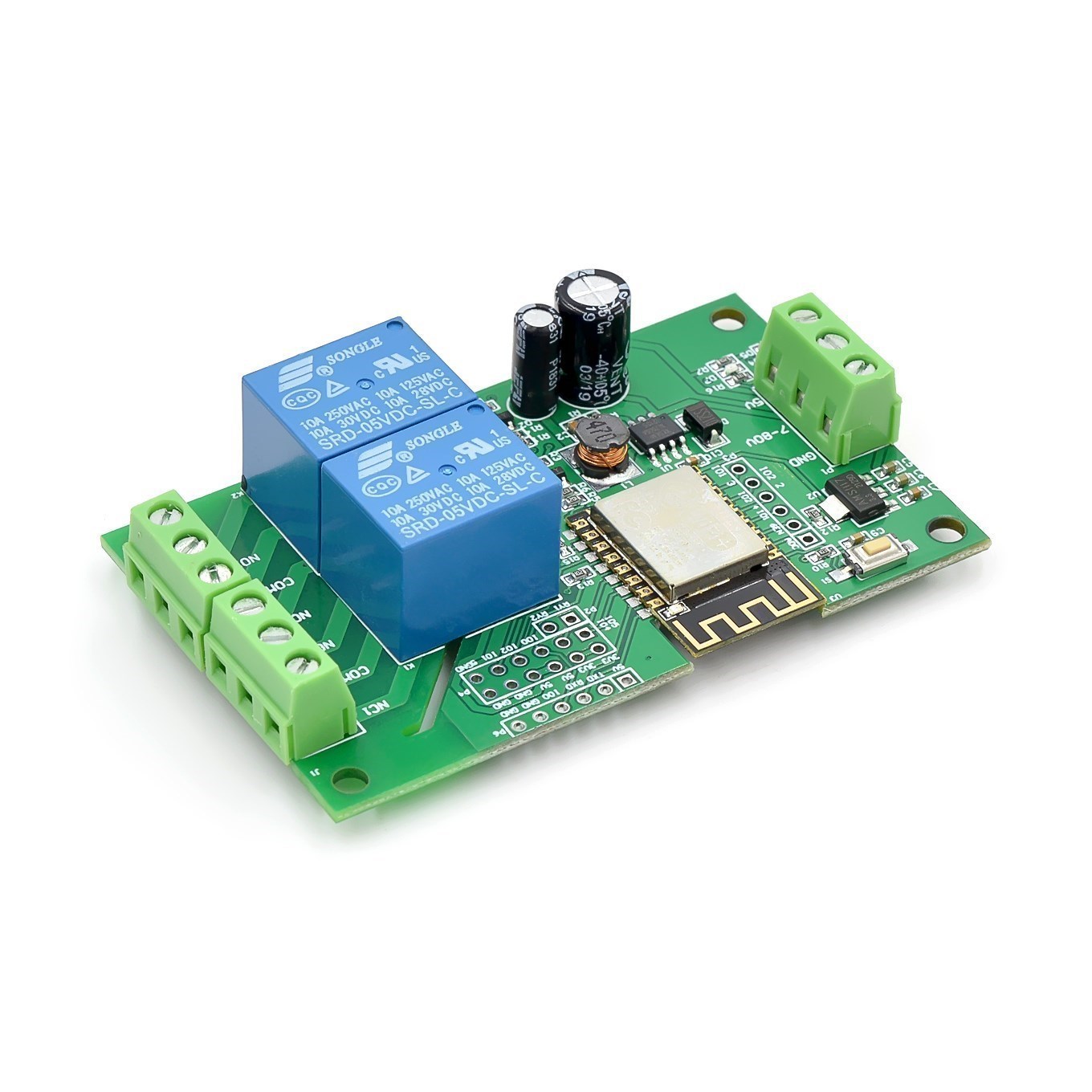 ESP8266 وحدة تحكم التتابع اللا - مراجعة Esp8266 Relay Module وسعره