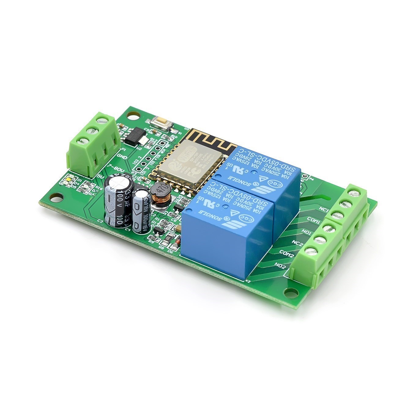ESP8266 وحدة تحكم التتابع اللا - مراجعة Esp8266 Relay Module وسعره