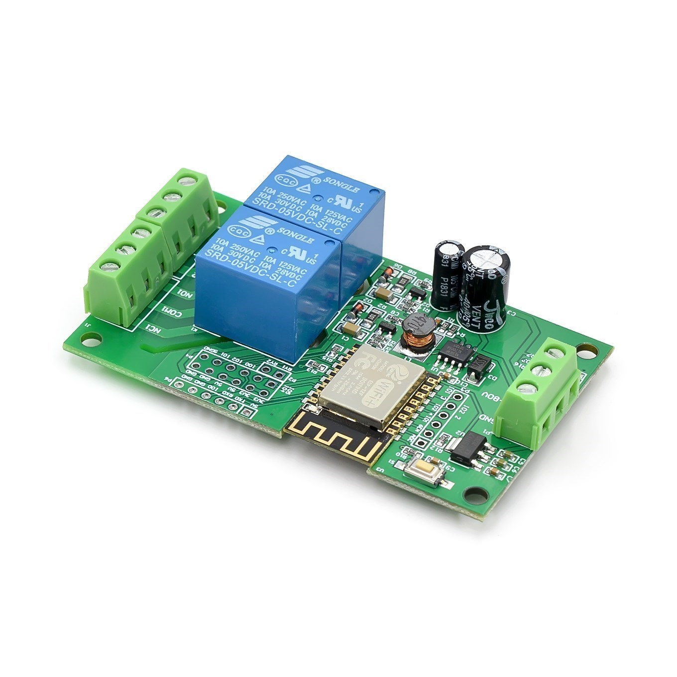 ESP8266 وحدة تحكم التتابع اللا - مراجعة Esp8266 Relay Module وسعره
