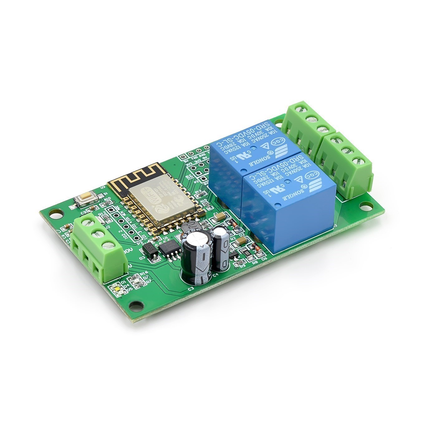 ESP8266 وحدة تحكم التتابع اللا - مراجعة Esp8266 Relay Module وسعره