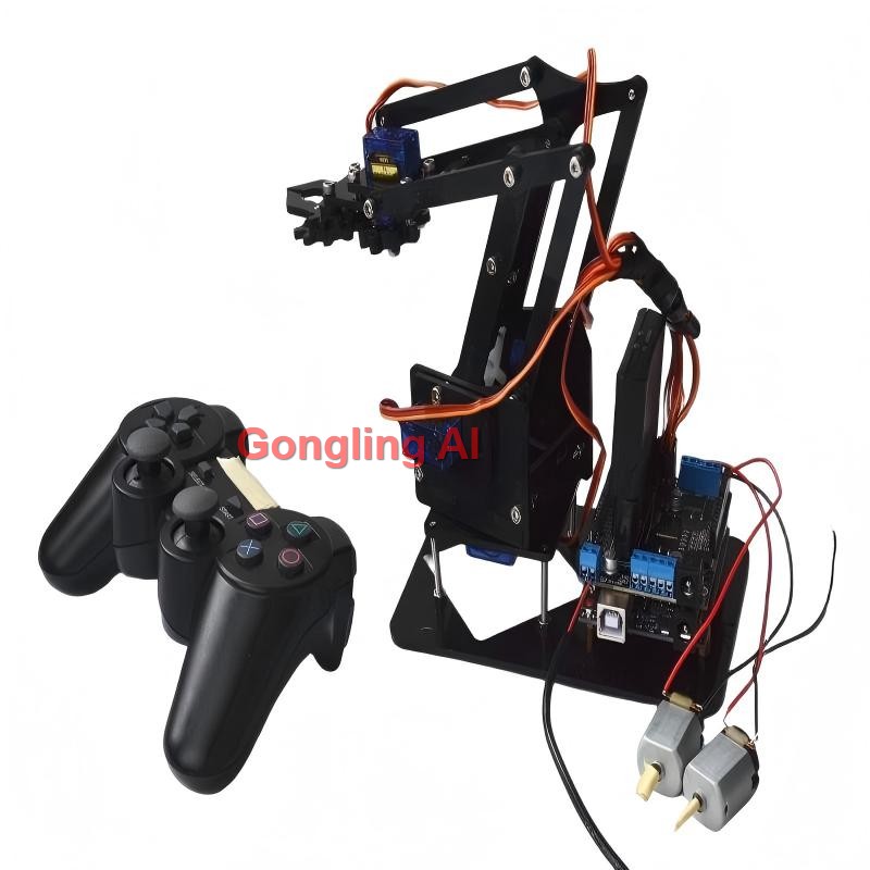 ذراع روبوت ميكانيكي STEM بـ 4  - مراجعة Stem Robotics Kit وسعره