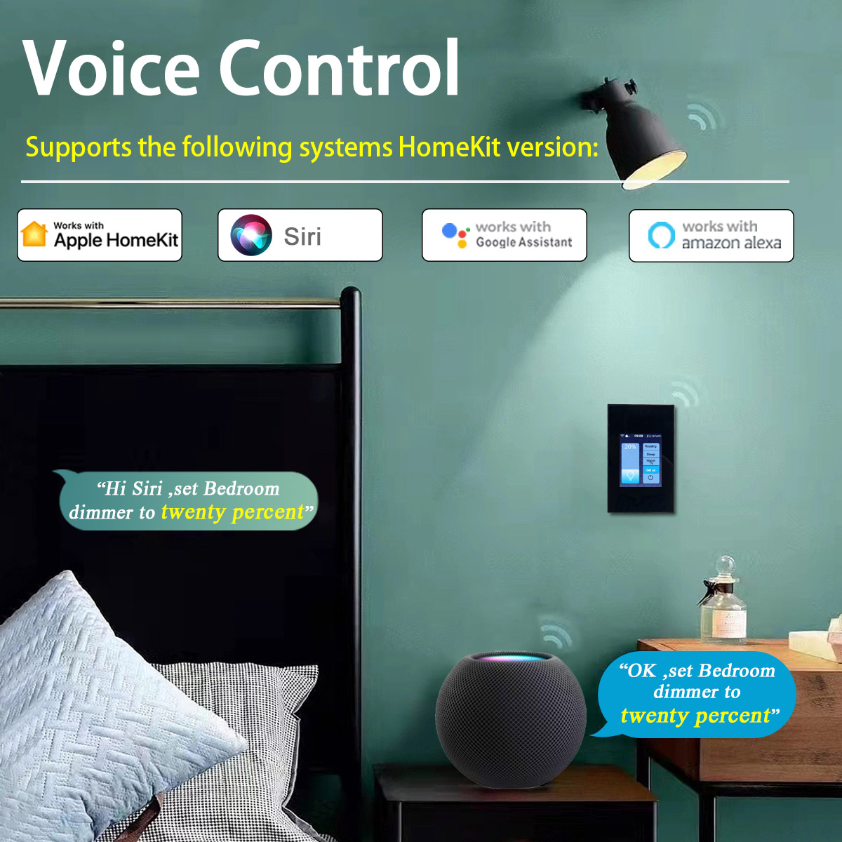 Lanbon Switch 8 Homekit 5 in 1 - مراجعة Smart Light Switch Wifi وسعره