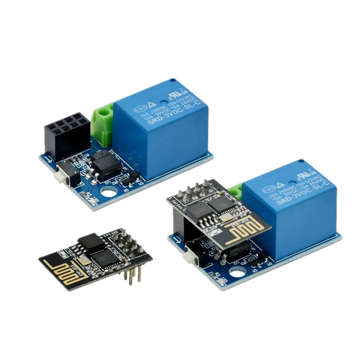 وحدة ESP8266 ESP-01 ESP-01S ال - مراجعة Esp8266 Relay Module وسعره