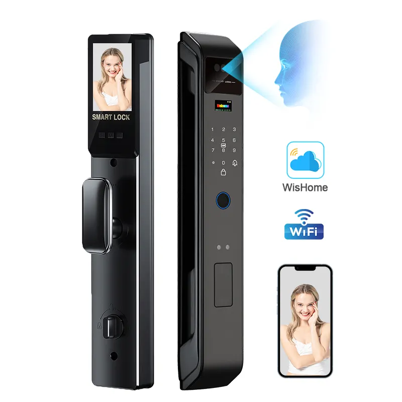 قفل باب ذكي من إنريكي ويشوم مع - مراجعة Smart Door Lock Wifi وسعره