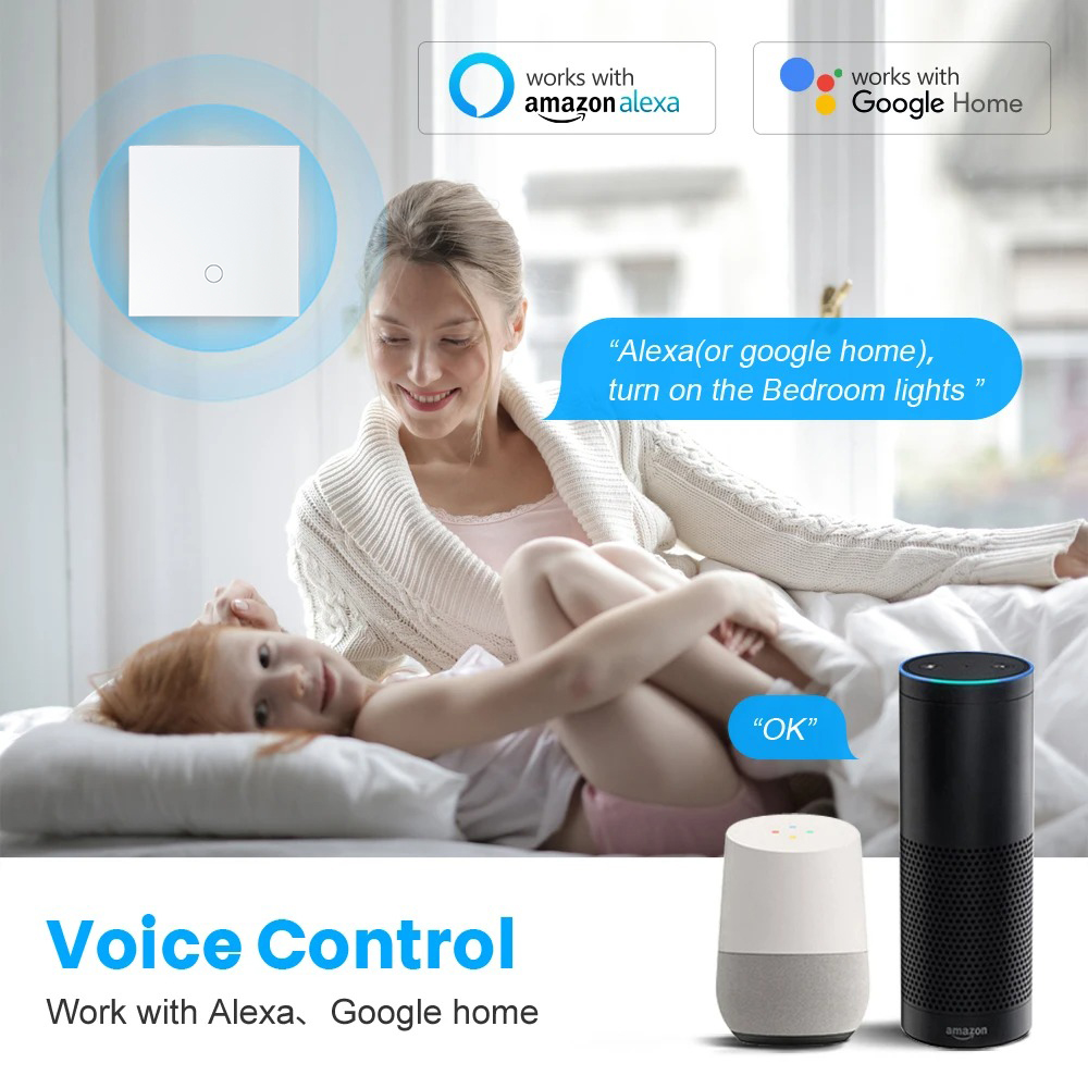 مفتاح إضاءة ذكي يعمل باللمس RK - مراجعة Smart Light Switch Wifi وسعره