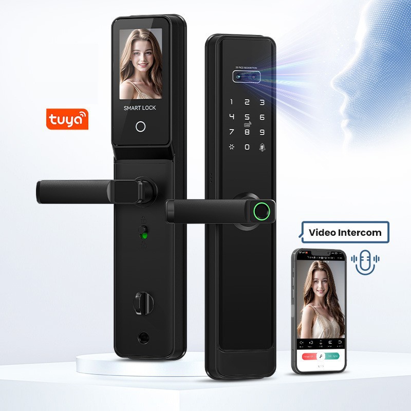 قفل ذكي EGFirtor شبه أوتوماتيك - مراجعة Smart Door Lock Wifi وسعره