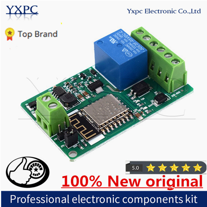 واي فاي وحدة لاسلكية 1 قناة ال - مراجعة Esp8266 Relay Module وسعره